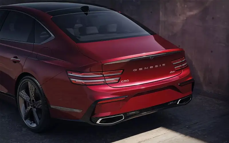 2025 Genesis G80 Backside United States autosoto