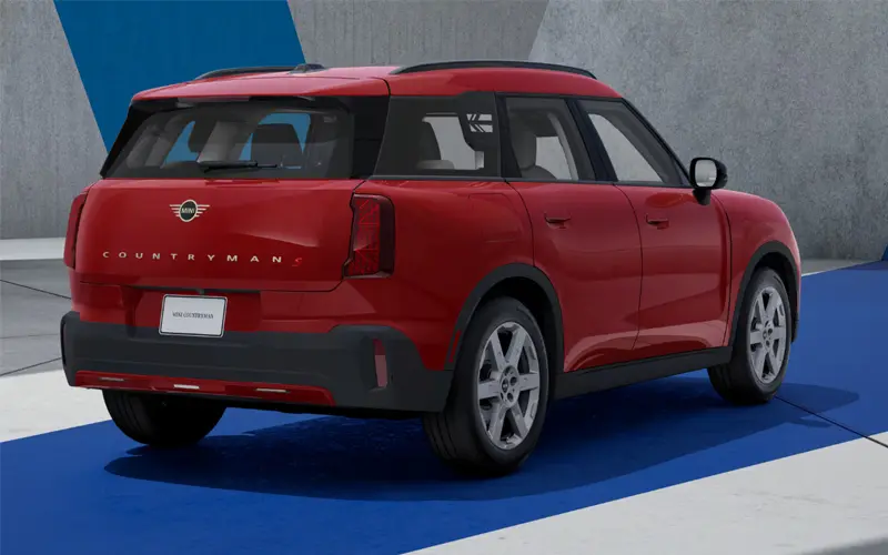 2025 MINI Countryman Backside view United States autosoto
