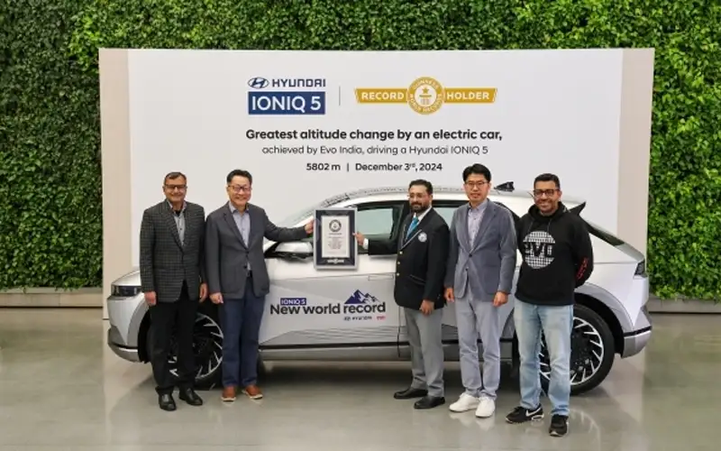 IONIQ5 Set Guinness World Record