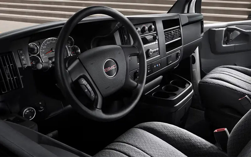 2025 GMC Savana interior United States autosoto