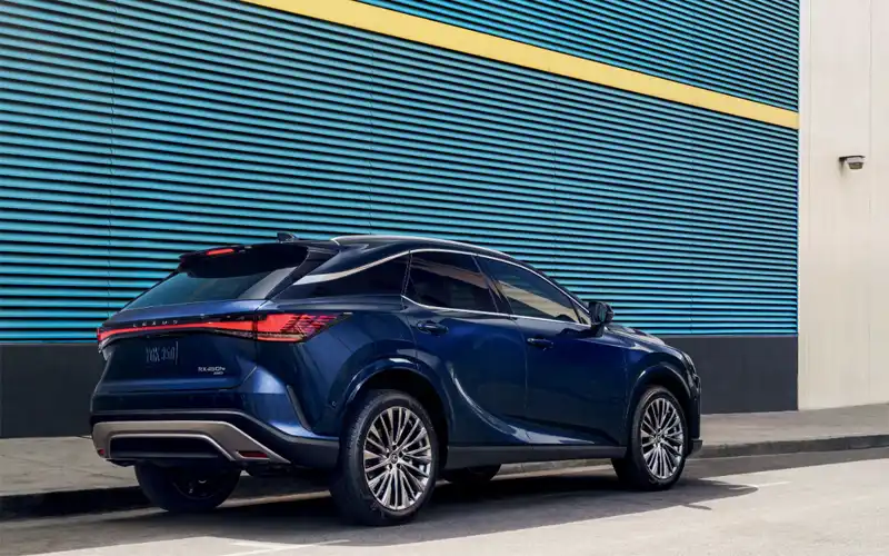 2025 Lexus RX 350 Back Exterior United States autosoto