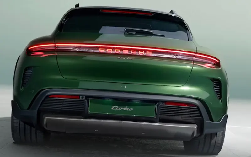 2025 Porsche Taycan 4 Cross Turismo Backside Exterior United States autosoto