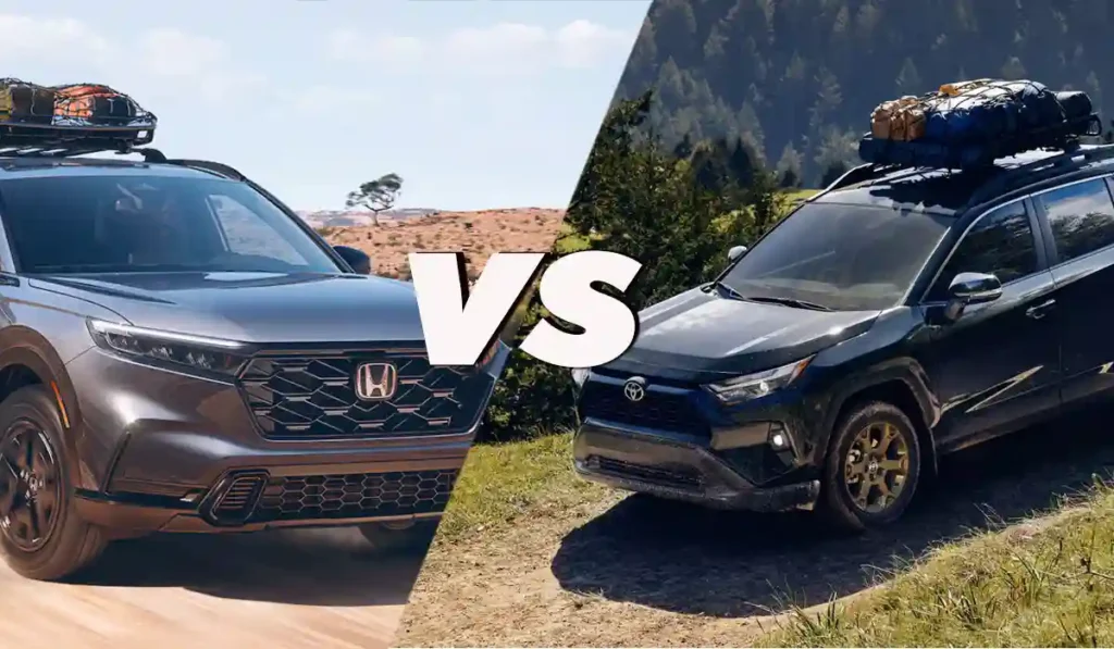 2025 Honda CR-V vs Toyota RAV4